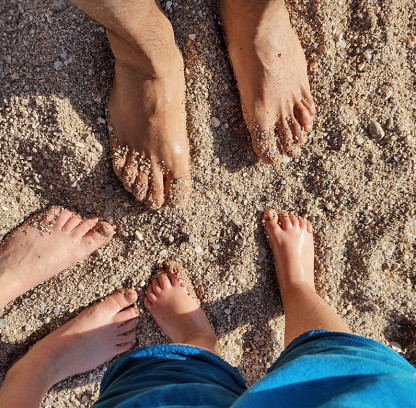 Vacanze in famiglia al mare in campeggio